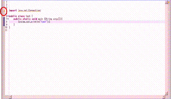 エラーor警告ポイントへジャンプする